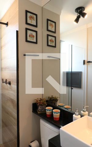 Apartamento para alugar com 43m², 2 quartos e 1 vagaBanheiro