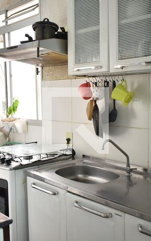 Apartamento para alugar com 40m², 2 quartos e sem vagaCozinha e Área de Serviço