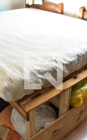 Apartamento para alugar com 40m², 2 quartos e sem vagaQuarto 1 - Cama de Casal