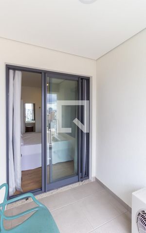 Apartamento para alugar com 22m², 1 quarto e sem vaga Apartamento para alugar com 22m², 1 quarto e sem vagaVaranda