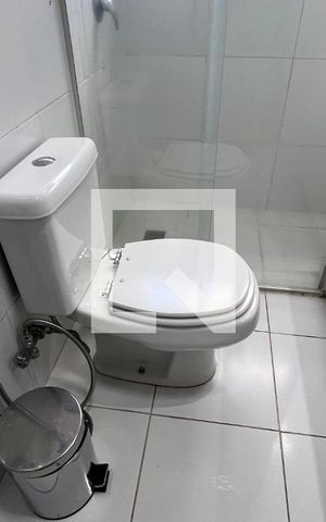 Studio para alugar com 60m², 1 quarto e 1 vaga Studio para alugar com 60m², 1 quarto e 1 vagaBanheiro da Suíte
