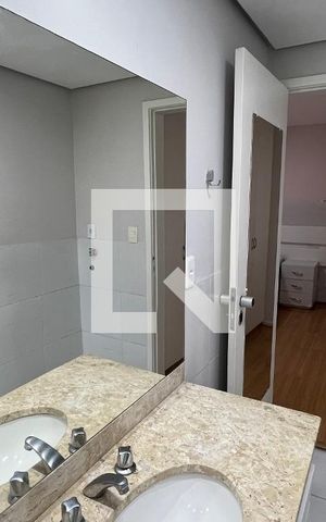 Studio para alugar com 60m², 1 quarto e 1 vaga Studio para alugar com 60m², 1 quarto e 1 vagaBanheiro da Suíte