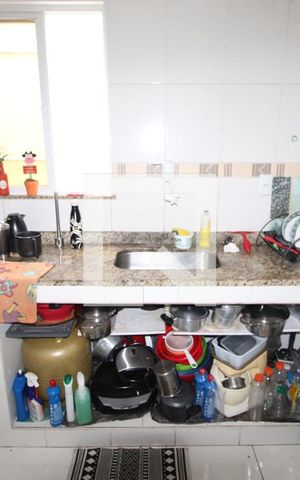 Casa de condomínio à venda com 80m², 2 quartos e 2 vagasDetalhe da cozinha