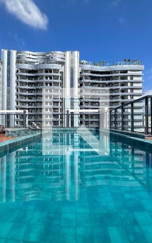 Studio à venda com 25m², 1 quarto e sem vagaPiscina