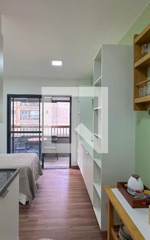 Studio à venda com 25m², 1 quarto e sem vagaCozinha