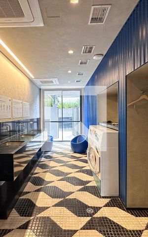 Studio à venda com 25m², 1 quarto e sem vagaLavanderia