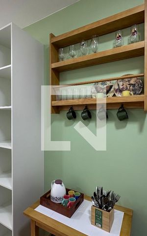Studio à venda com 25m², 1 quarto e sem vagaDetalhe Cozinha