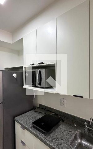 Studio à venda com 25m², 1 quarto e sem vagaDetalhe Cozinha