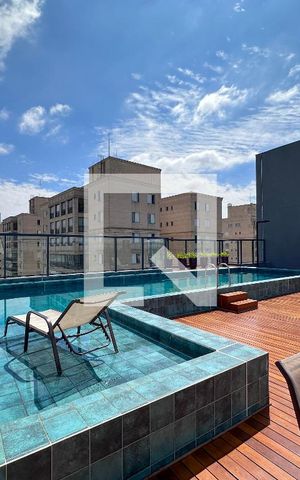 Studio à venda com 25m², 1 quarto e sem vagaPiscina