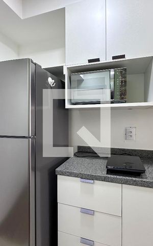 Studio à venda com 25m², 1 quarto e sem vagaDetalhe Cozinha