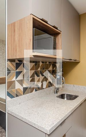 Studio para alugar com 28m², 1 quarto e sem vaga Studio para alugar com 28m², 1 quarto e sem vagaStudio