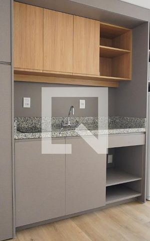 Apartamento à venda com 37m², 1 quarto e 1 vagaCozinha