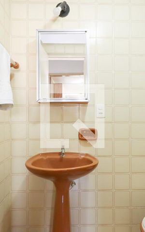 Apartamento para alugar com 40m², 1 quarto e 1 vaga Apartamento para alugar com 40m², 1 quarto e 1 vagaBanheiro Social