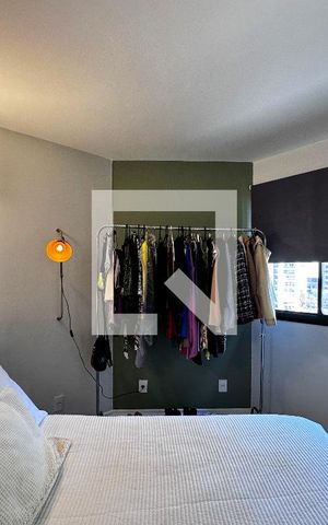 Apartamento à venda com 40m², 1 quarto e 1 vagaQuarto