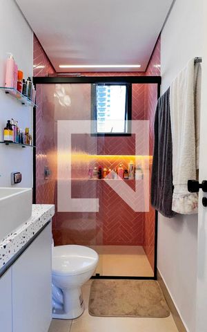 Apartamento à venda com 40m², 1 quarto e 1 vagaBanheiro