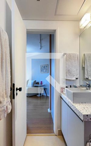Apartamento à venda com 40m², 1 quarto e 1 vagaBanheiro