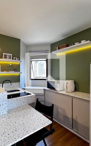 Apartamento à venda com 40m², 1 quarto e 1 vagaCozinha