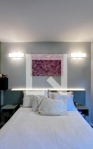 Apartamento à venda com 40m², 1 quarto e 1 vagaQuarto