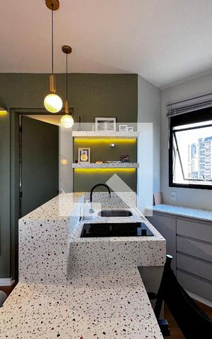 Apartamento à venda com 40m², 1 quarto e 1 vagaCozinha