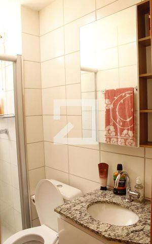 Apartamento para alugar com 55m², 2 quartos e 1 vagaBanheiro