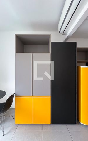 Studio para alugar com 23m², 1 quarto e 1 vagaStudio