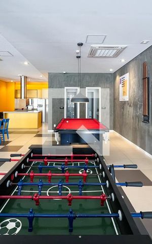 Studio para alugar com 23m², 1 quarto e 1 vagaÁrea comum - Sala de Jogos