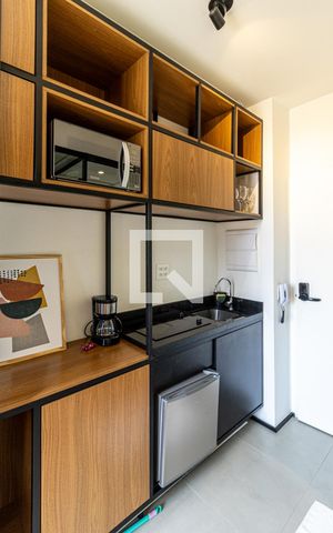 Studio para alugar com 11m², 1 quarto e sem vagaCozinha