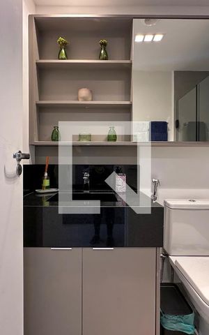Apartamento à venda com 24m², 1 quarto e sem vagaBanheiro