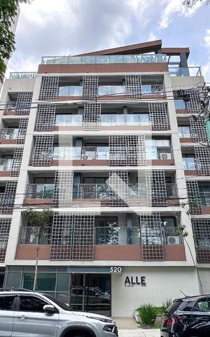 Apartamento à venda com 24m², 1 quarto e sem vagaFachada