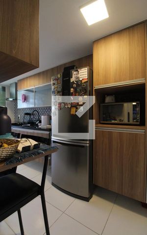 Apartamento à venda com 90m², 3 quartos e 2 vagas Apartamento à venda com 90m², 3 quartos e 2 vagasCozinha e Área de Serviço