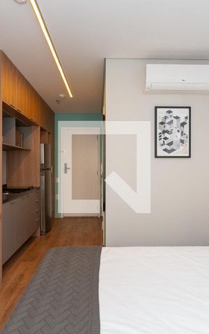 Studio para alugar com 28m², 1 quarto e sem vaga Studio para alugar com 28m², 1 quarto e sem vagaStudio