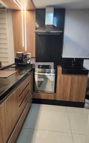 Apartamento para alugar com 70m², 2 quartos e 2 vagas Apartamento para alugar com 70m², 2 quartos e 2 vagascozinha
