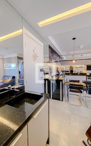Apartamento à venda com 47m², 1 quarto e 1 vagaCozinha