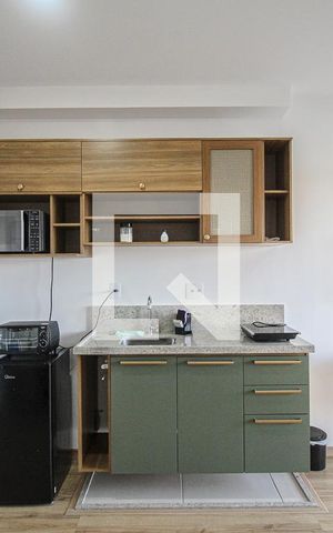 Apartamento à venda com 32m², 1 quarto e sem vaga Apartamento à venda com 32m², 1 quarto e sem vagaCozinha