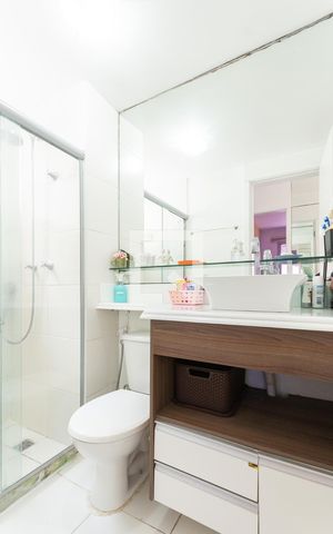 Apartamento à venda com 50m², 2 quartos e 1 vagaBanheiro