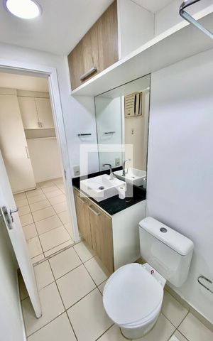 Apartamento à venda com 70m², 2 quartos e 1 vagaBanheiro quarto 2