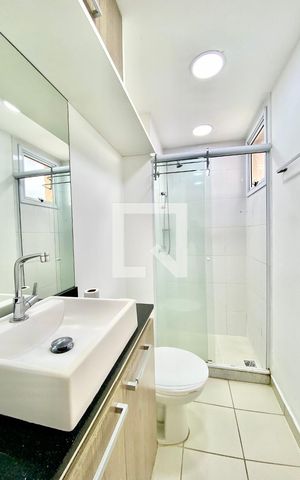 Apartamento à venda com 70m², 2 quartos e 1 vagaBanheiro quarto 2