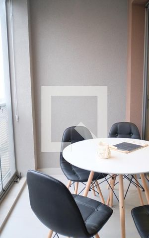 Studio à venda com 25m², 1 quarto e sem vagaVaranda