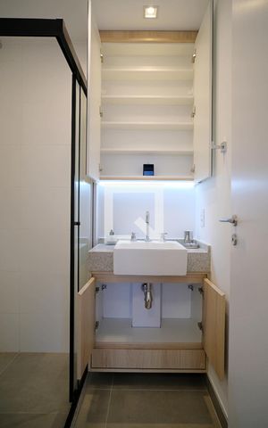 Studio à venda com 25m², 1 quarto e sem vagaBanheiro