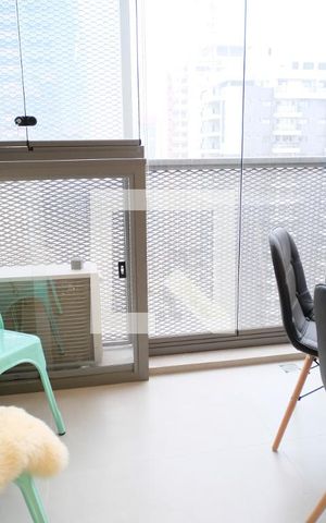 Studio à venda com 25m², 1 quarto e sem vagaVaranda