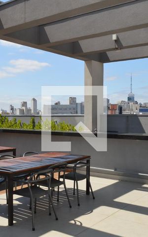 Studio à venda com 28m², 1 quarto e sem vagaÁrea gourmet