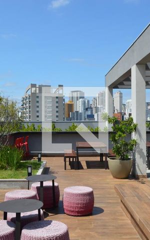 Studio à venda com 28m², 1 quarto e sem vagaLiving