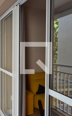 Studio à venda com 28m², 1 quarto e sem vagaVaranda