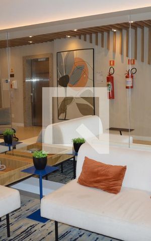 Studio à venda com 28m², 1 quarto e sem vagaHall