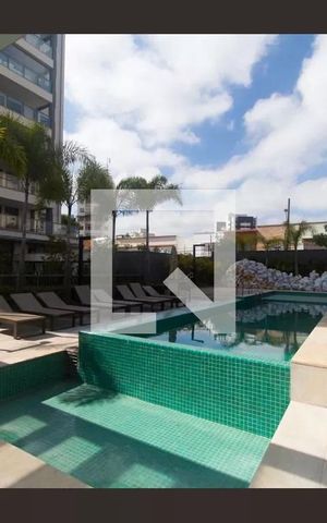 Apartamento para alugar com 68m², 1 quarto e 2 vagas Apartamento para alugar com 68m², 1 quarto e 2 vagasÁrea comum - Piscina