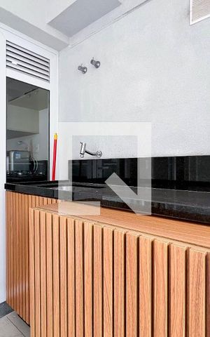 Apartamento à venda com 65m², 1 quarto e 2 vagas Apartamento à venda com 65m², 1 quarto e 2 vagasCozinha