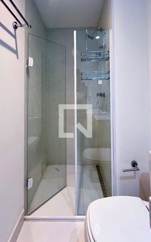 Apartamento à venda com 65m², 1 quarto e 2 vagas Apartamento à venda com 65m², 1 quarto e 2 vagasBanheiro 2