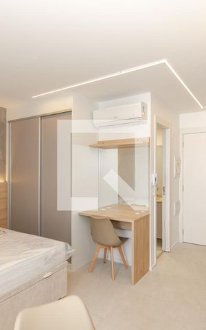 Studio para alugar com 25m², 1 quarto e sem vaga Studio para alugar com 25m², 1 quarto e sem vagaStudio