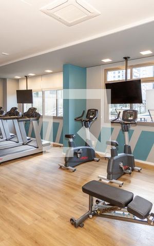 Studio para alugar com 25m², 1 quarto e sem vaga Studio para alugar com 25m², 1 quarto e sem vagaAcademia
