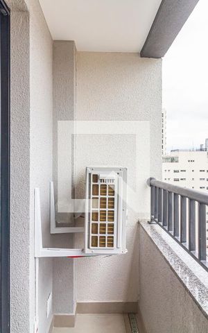 Studio para alugar com 25m², 1 quarto e sem vagaVaranda